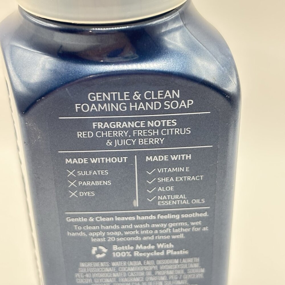 Foaming Hand Soap Firecracker Pop 8.75 oz Bath And Body Works Blue Cherry Summer - Picture 8 of 12